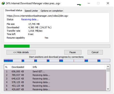 Internet Download Manager is a powerful download accelerator.
